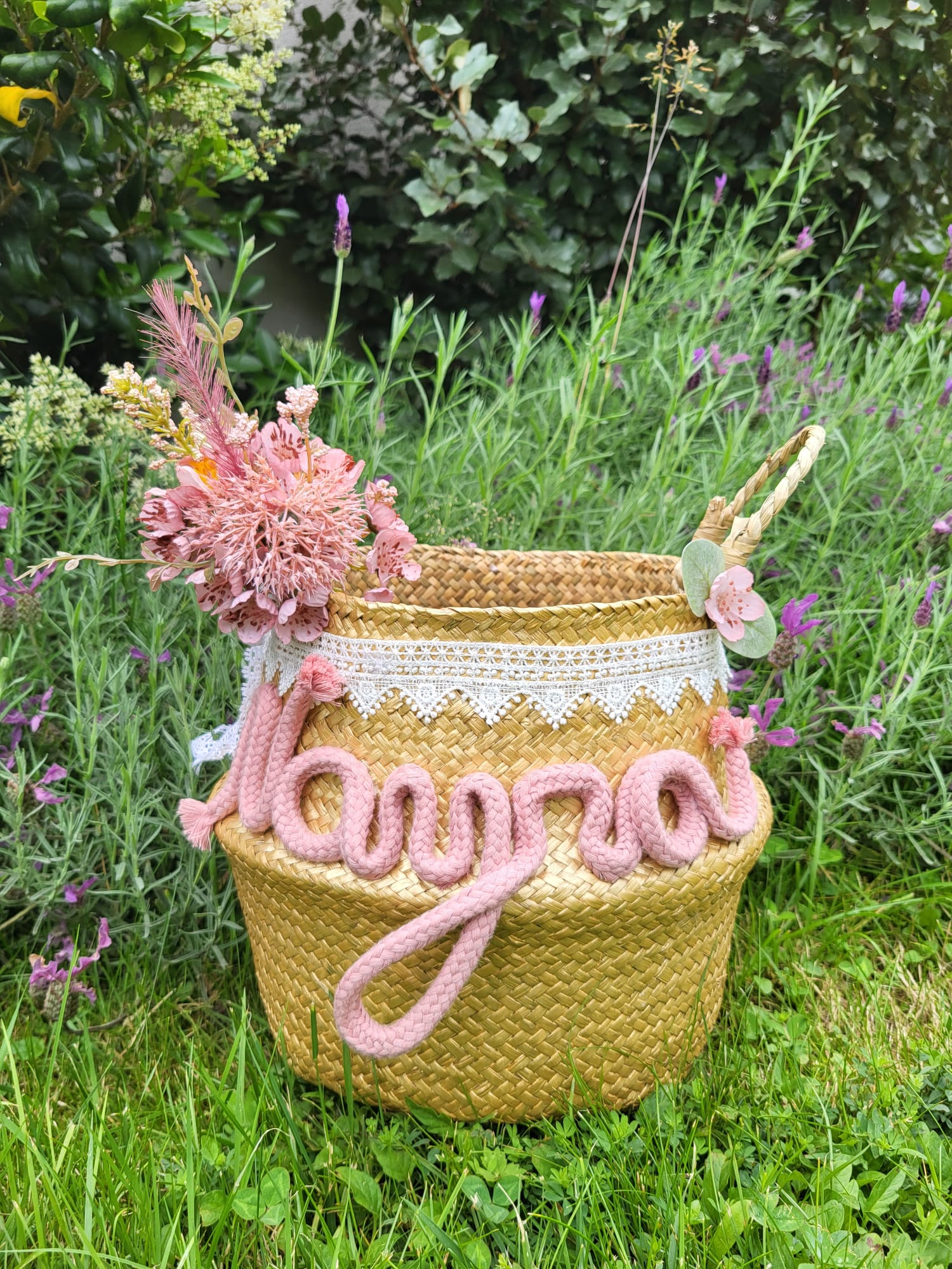 Panier thaïlandais personnalisé pour enfant – Personnalisable