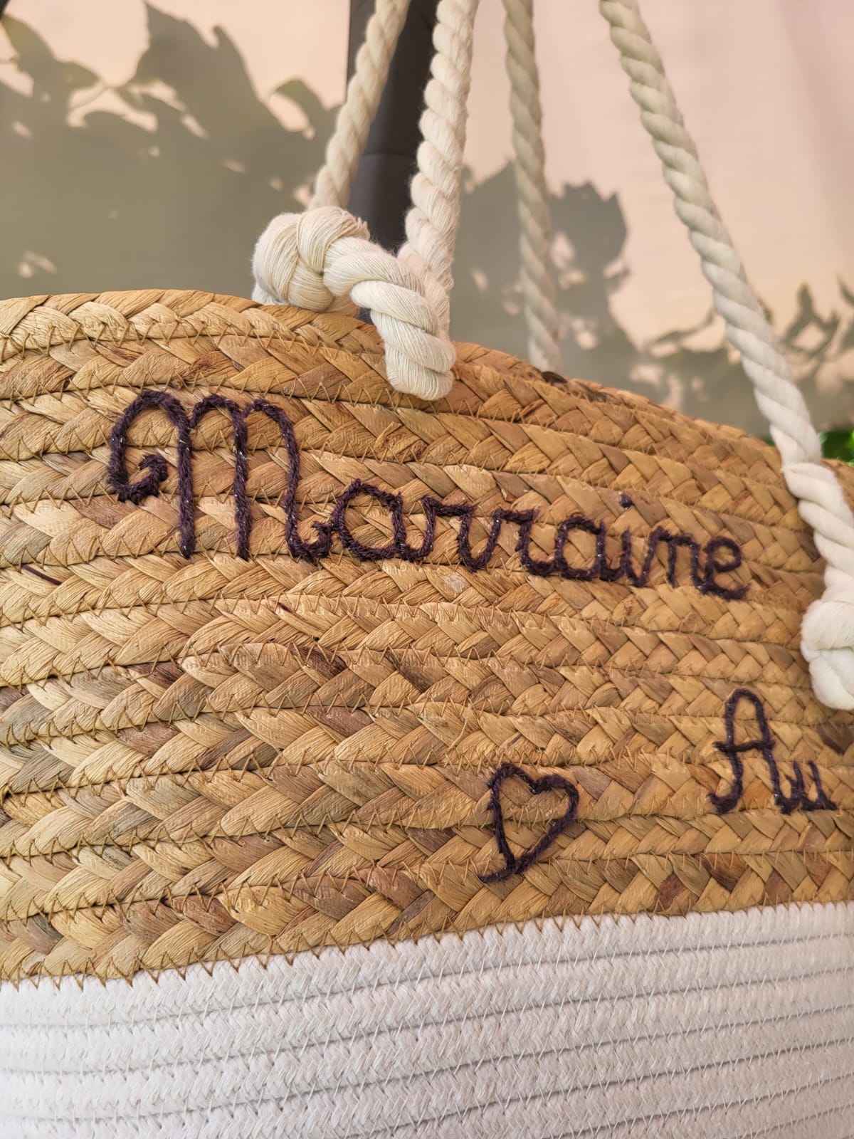 Complice d’été – Panier de plage - Personnalisable