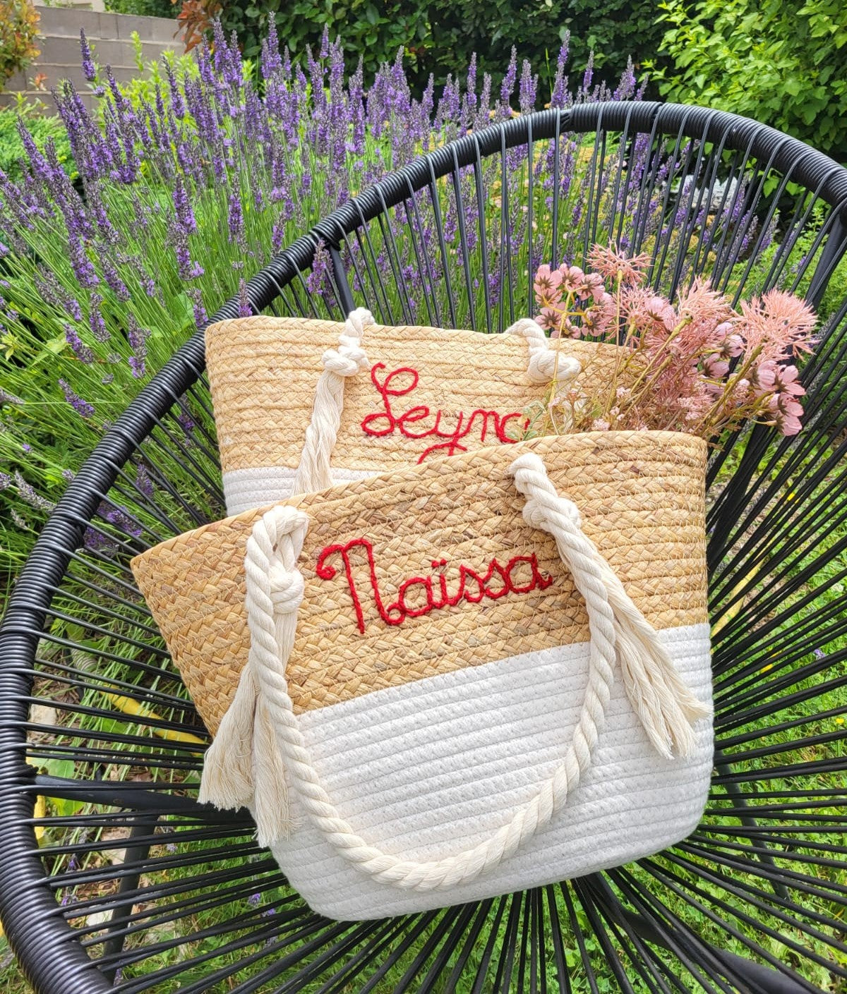 Complice d’été – Panier de plage - Personnalisable